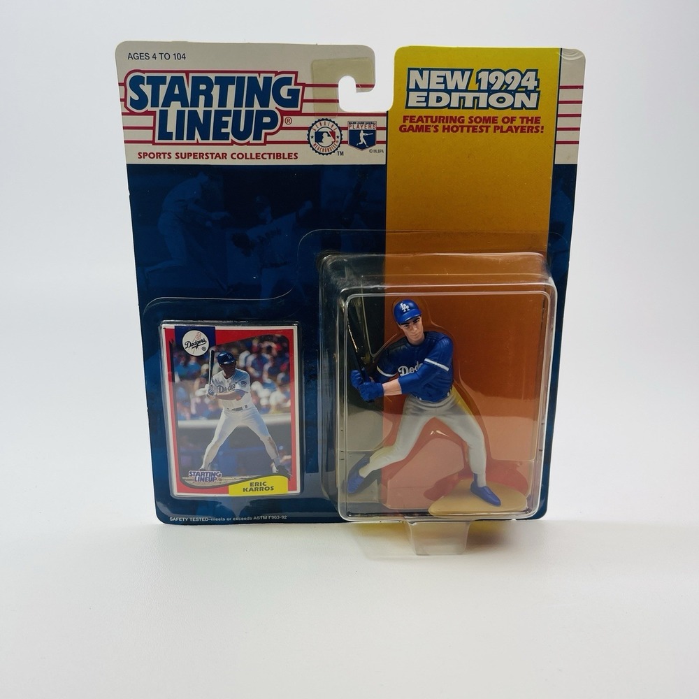 1994 Edition Starting Lineup Eric Karros Action Figure MLB Los Angeles Dodgers